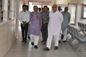 Shri Suresh Bhaiyaji Joshi's visit at Madhav Netralaya